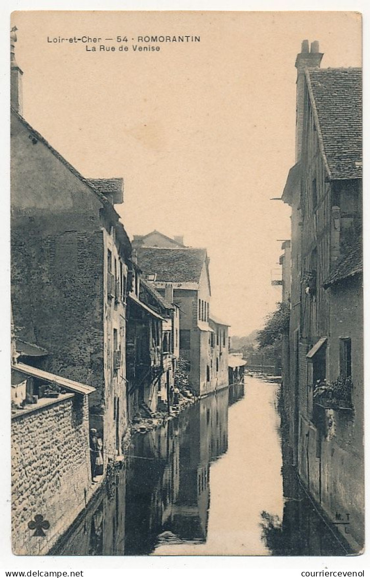 CPA - ROMORANTIN (Loir Et Cher) - La Rue De Venise - Romorantin