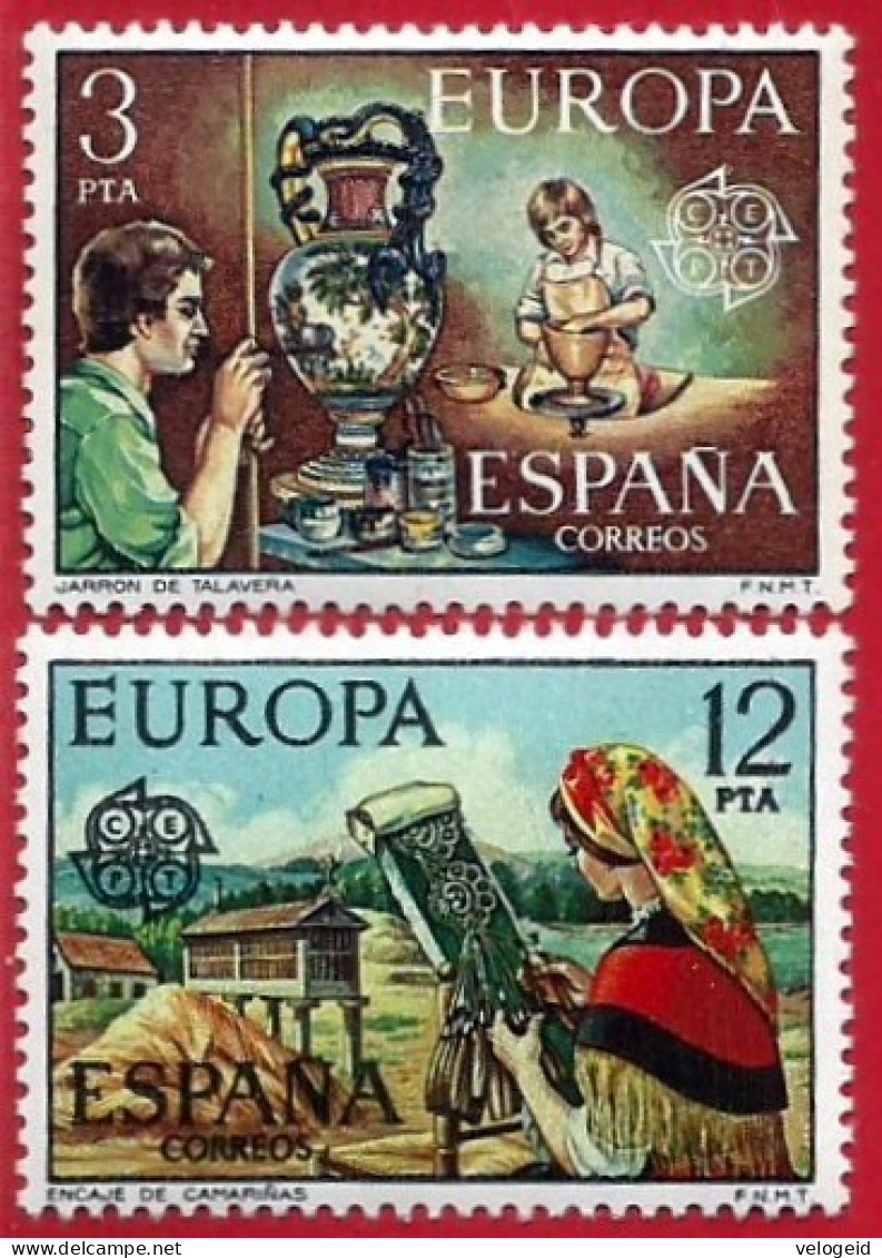 España. Spain. 1976. EUROPA Cept  - 1976