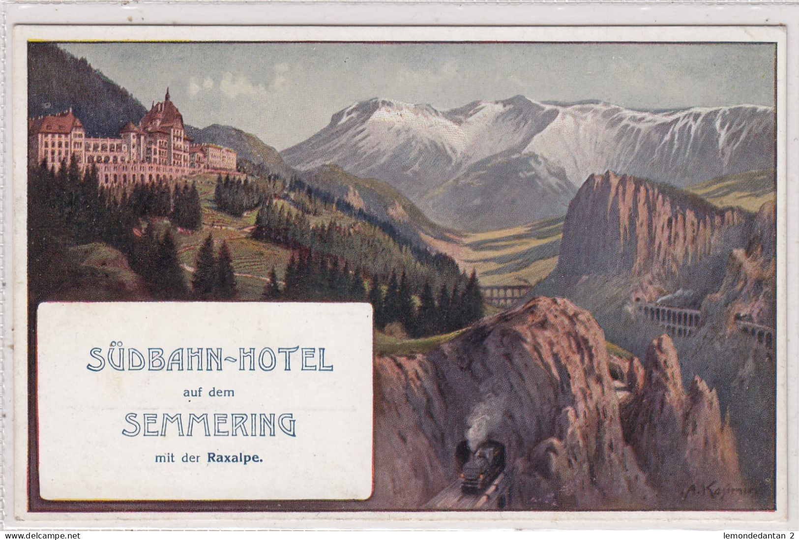 Semmering. Südbahn Hotel. * - Semmering