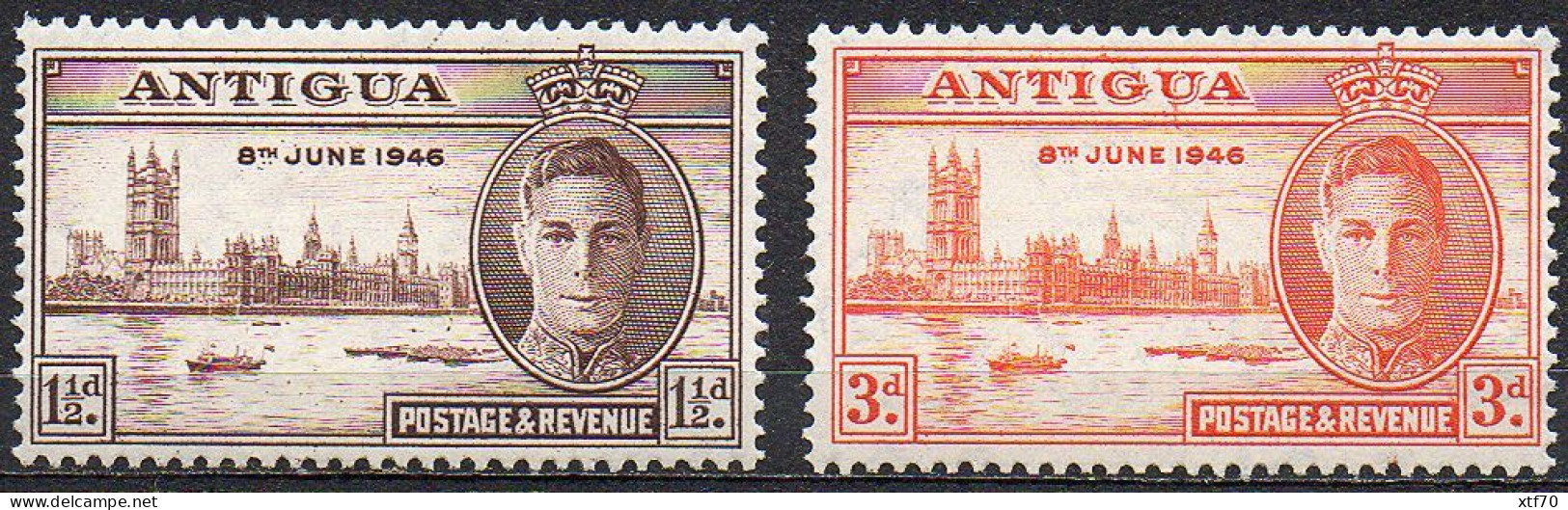 ANTIGUA 1946 Victory - 1858-1960 Colonie Britannique