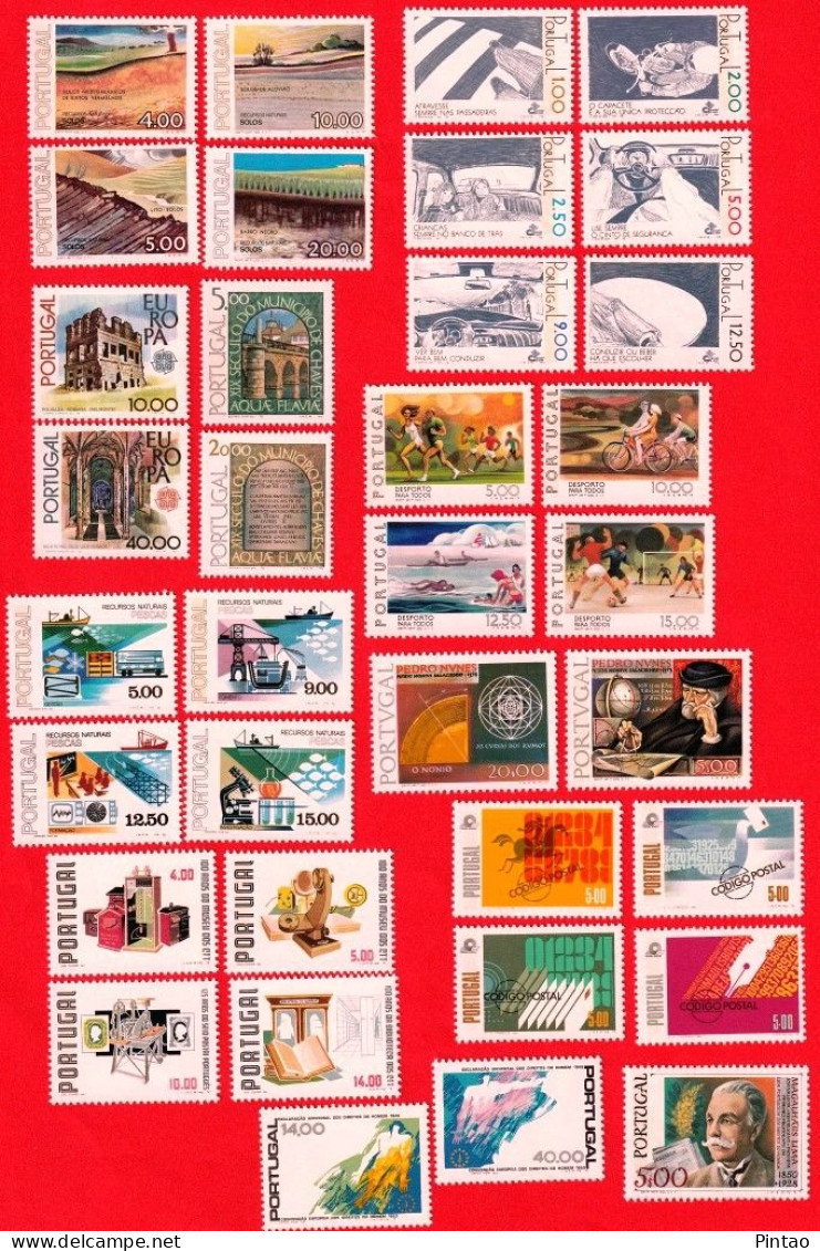 PTS13839- PORTUGAL 1978 ANO COMPLETO Nº 1380_ 1414- MNH - Annate Complete