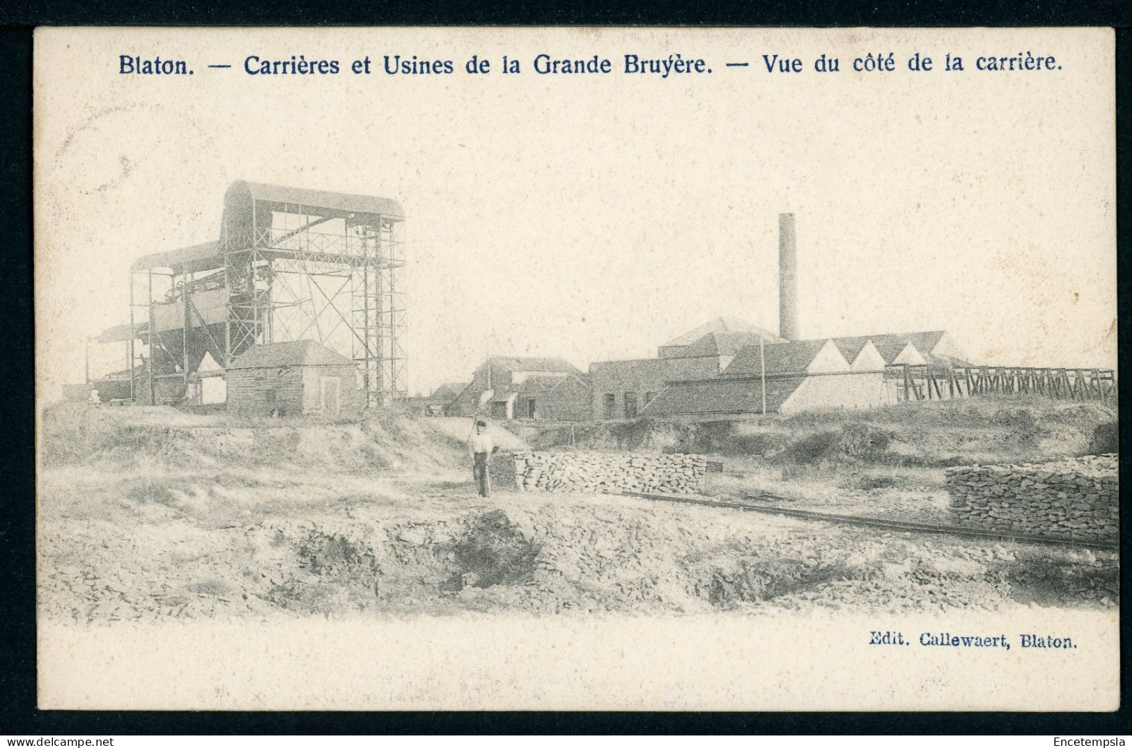CPA - Carte Postale - Belgique - Blaton - Carrières Et Usines De La Grande Bruyère (CP23595OK) - Bernissart