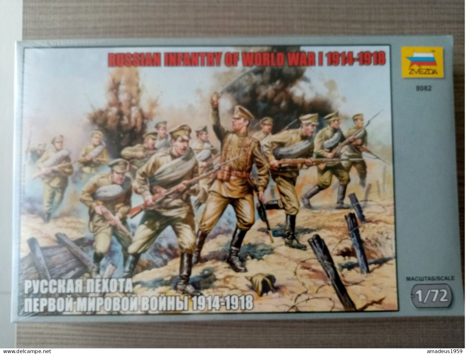 Zvezda 1/72  Fanteria Russa 1914/18 - Small Figures