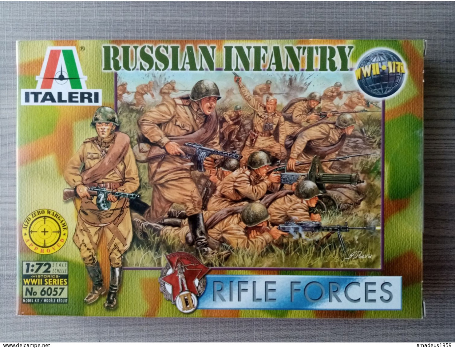 Italeri 1/72 Fanteria Russa 2 Guerra - Figurini & Soldatini