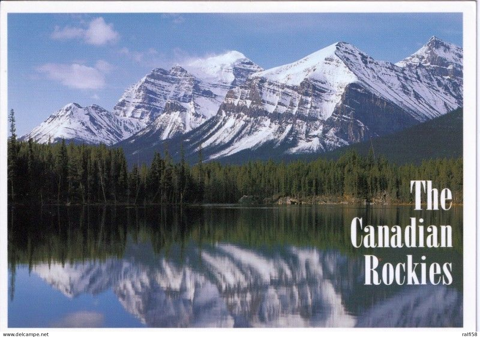 1 AK Kanada / Alberta * Der Herbert Lake Und Die Canadian Rockies * - Otros & Sin Clasificación
