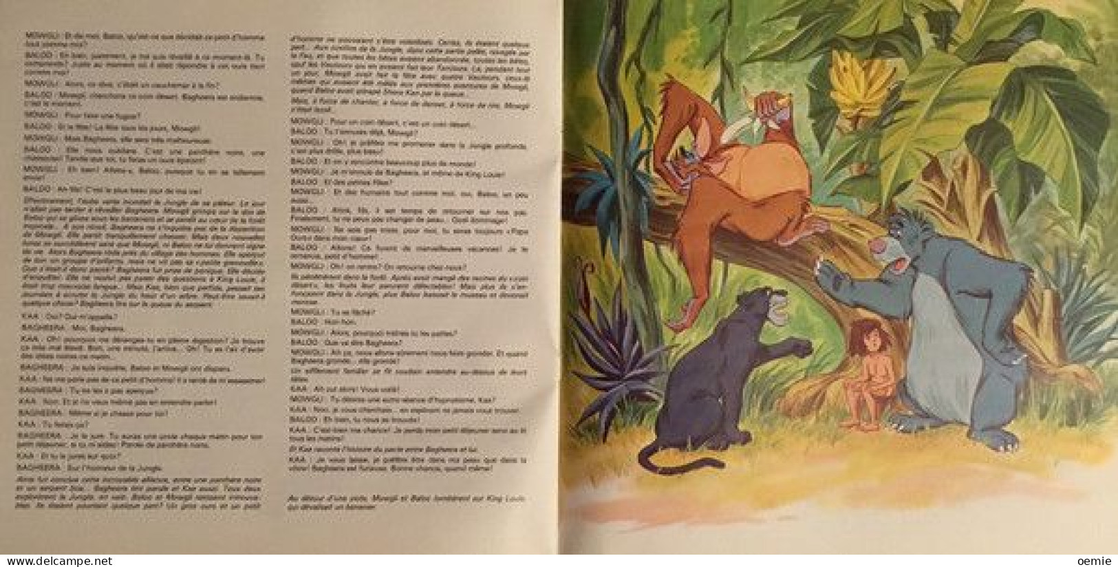 WALT  DISNEY   /  LES NOUVELLES AVENTURES DE MOWGLI