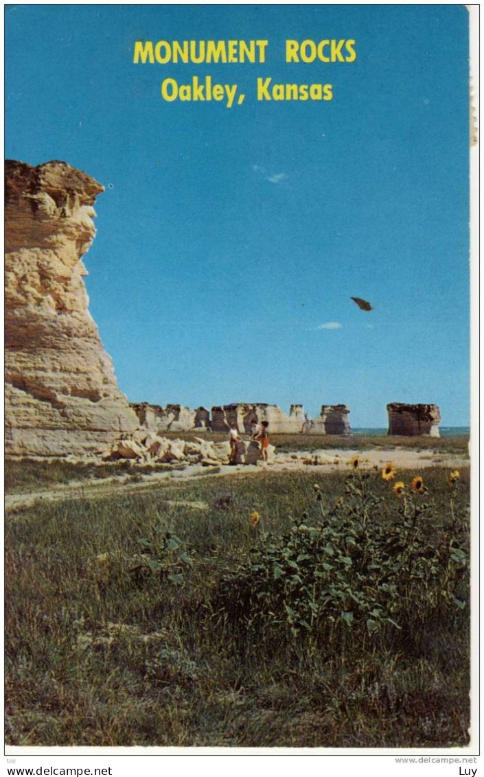 MONUMENT ROCKS, Near Oakley, Kansas - Sonstige & Ohne Zuordnung