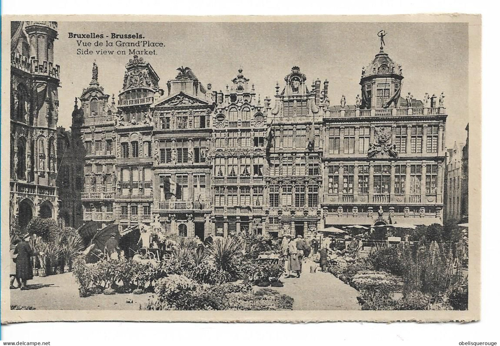 BRUXELLES GRAND PLACE ET MARCHE AUX FLEURS ANIMATION BRUSSELS - Mercadillos