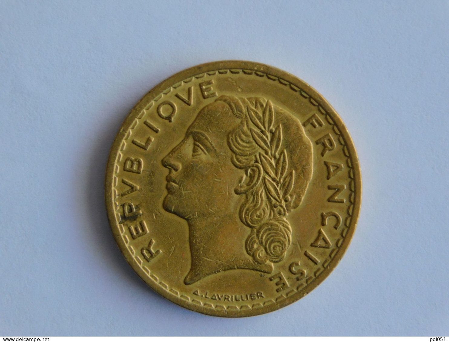 France 5 Francs 1940 Bronze - 5 Francs