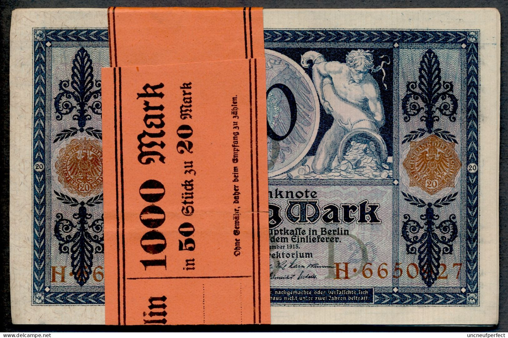 P63 Ro53 DEU-42. 20 Mark 4/11/1915 UNC NEUF - 20 Mark