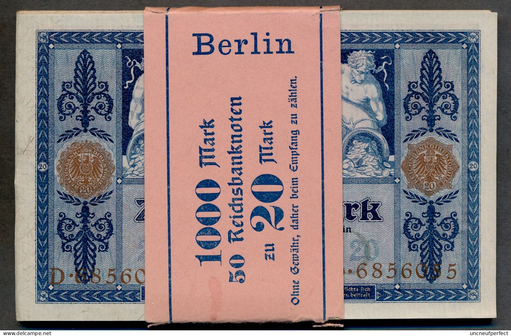 P63 Ro53 DEU-42. 20 Mark 4/11/1915 UNC NEUF - 20 Mark