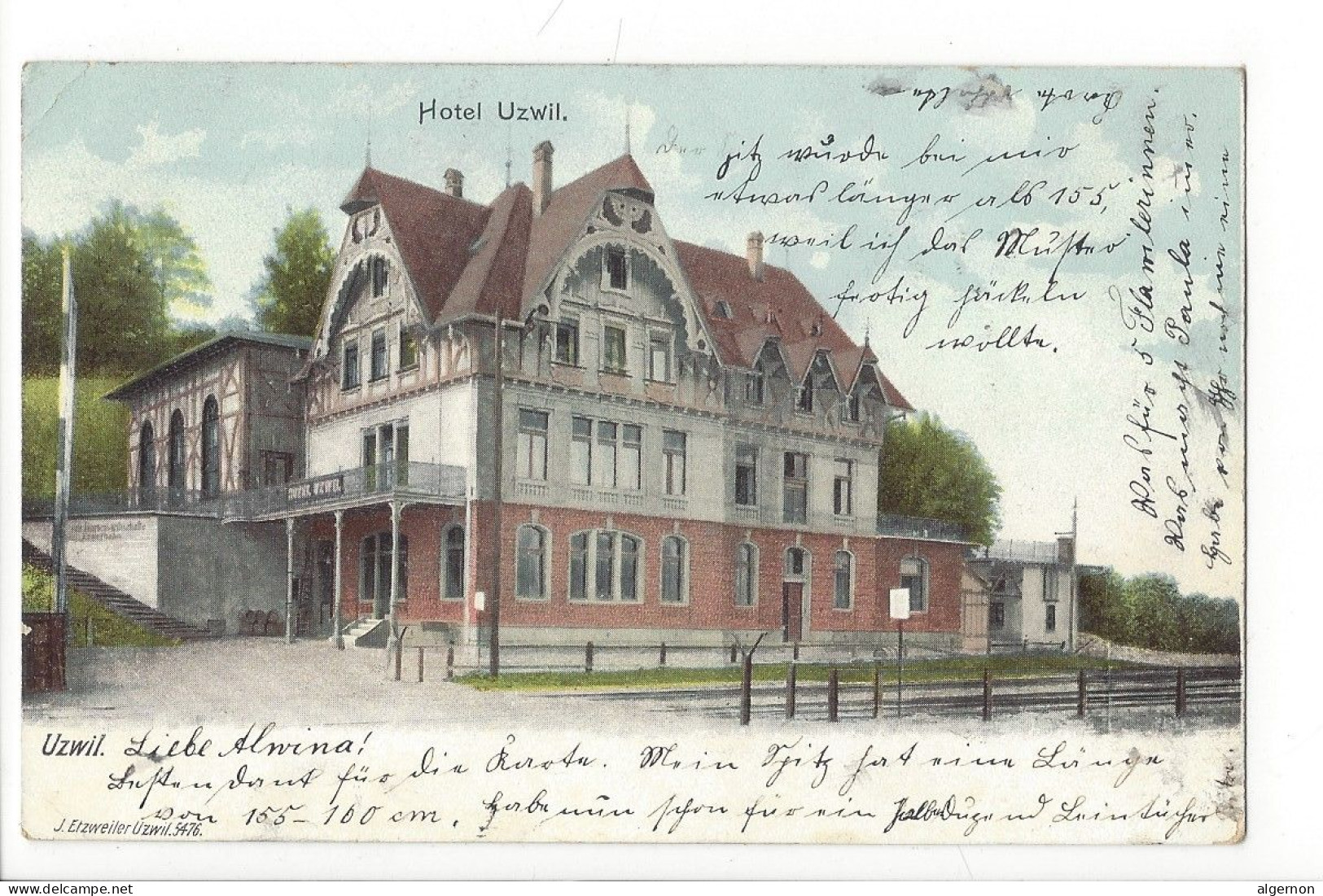31500 - Uzwil Hotel Uzwil 1904 - Uzwil