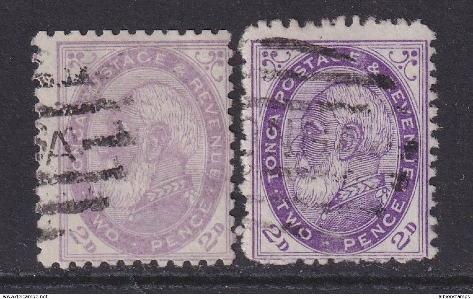 Tonga, Scott 2-2a (SG 2-2a), Used - Tonga (...-1970)