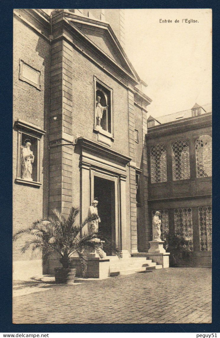 Namur. Congrégations Des Soeurs De Notre-Dame (1808, Rue Des Fossés). Pensionnat (1827). Entrée De L' église. - Namur