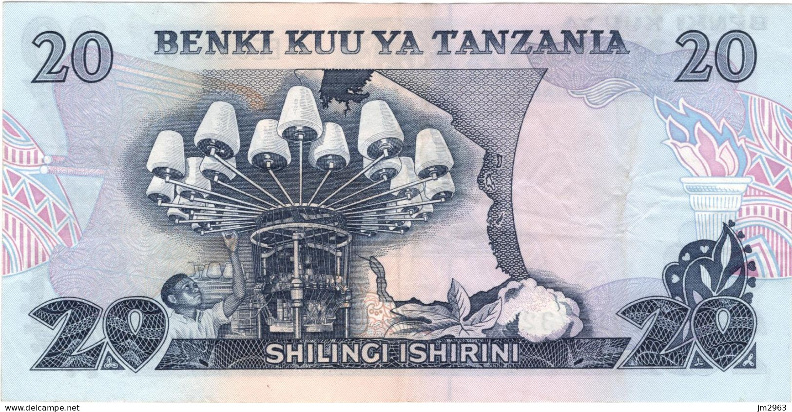 TANZANIE 20 SHILINGI F  EE916732 - Tansania