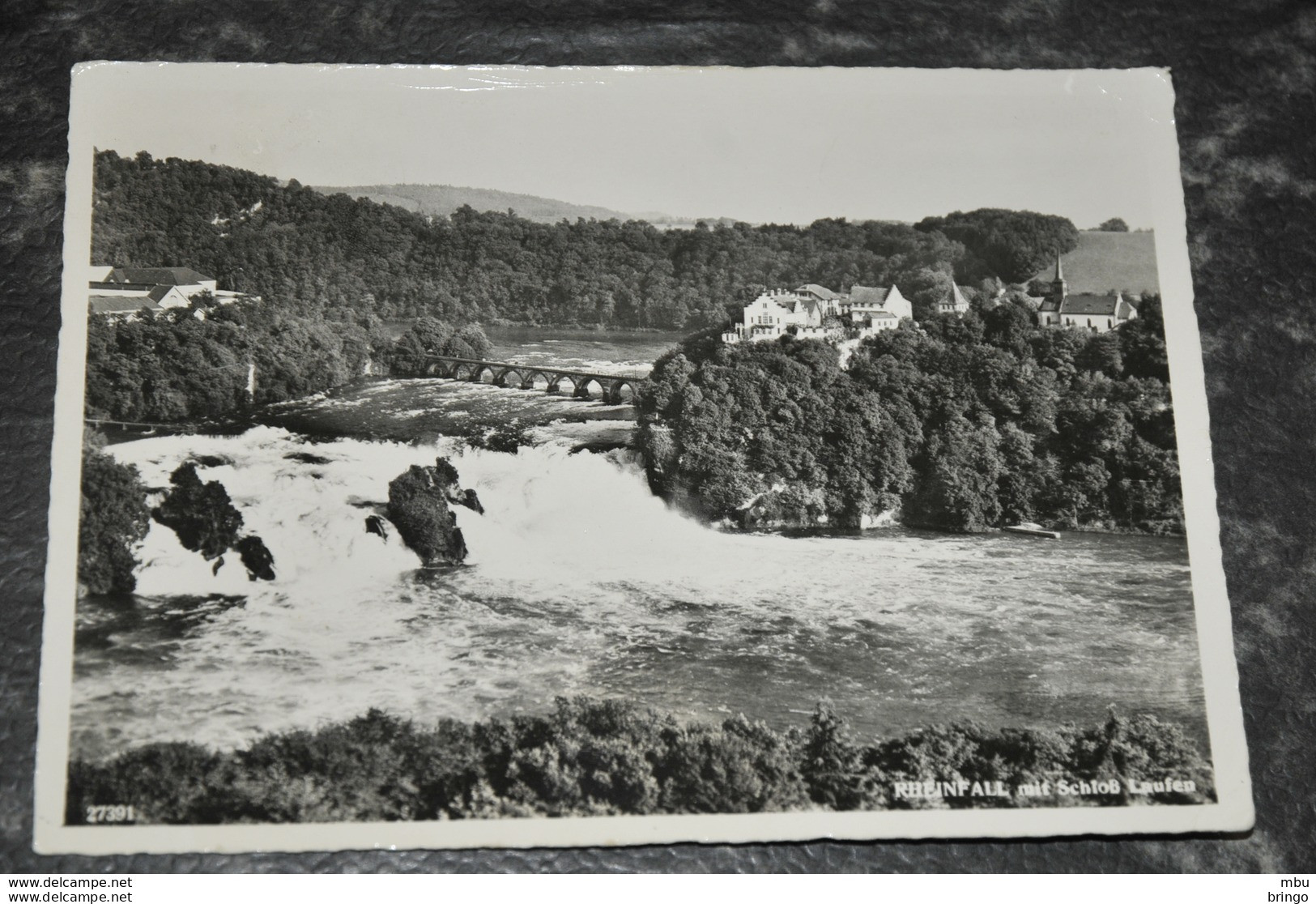 A3303   Rheinfall Mit Schloß Laufen - 1966 - Laufen-Uhwiesen 