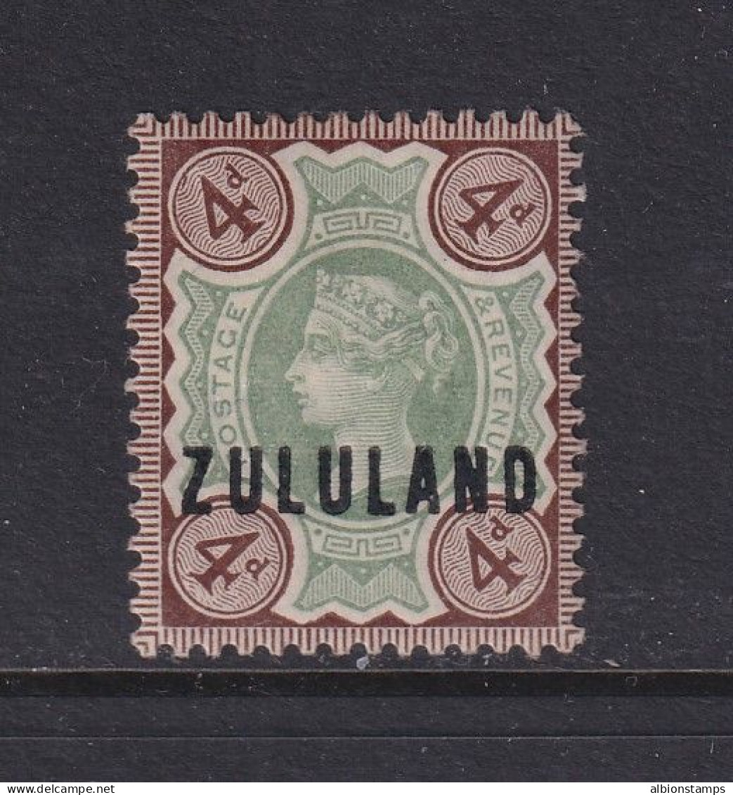 Zululand, Scott 6 (SG 6), MHR - Zululand (1888-1902)