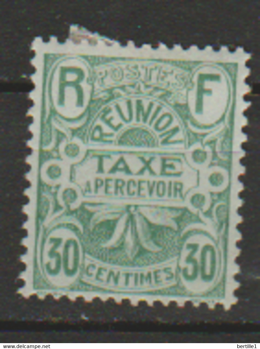 REUNION        N°  YVERT  TAXE 10 NEUF AVEC CHARNIERES      ( CHARN   01/ 16 ) - Timbres-taxe