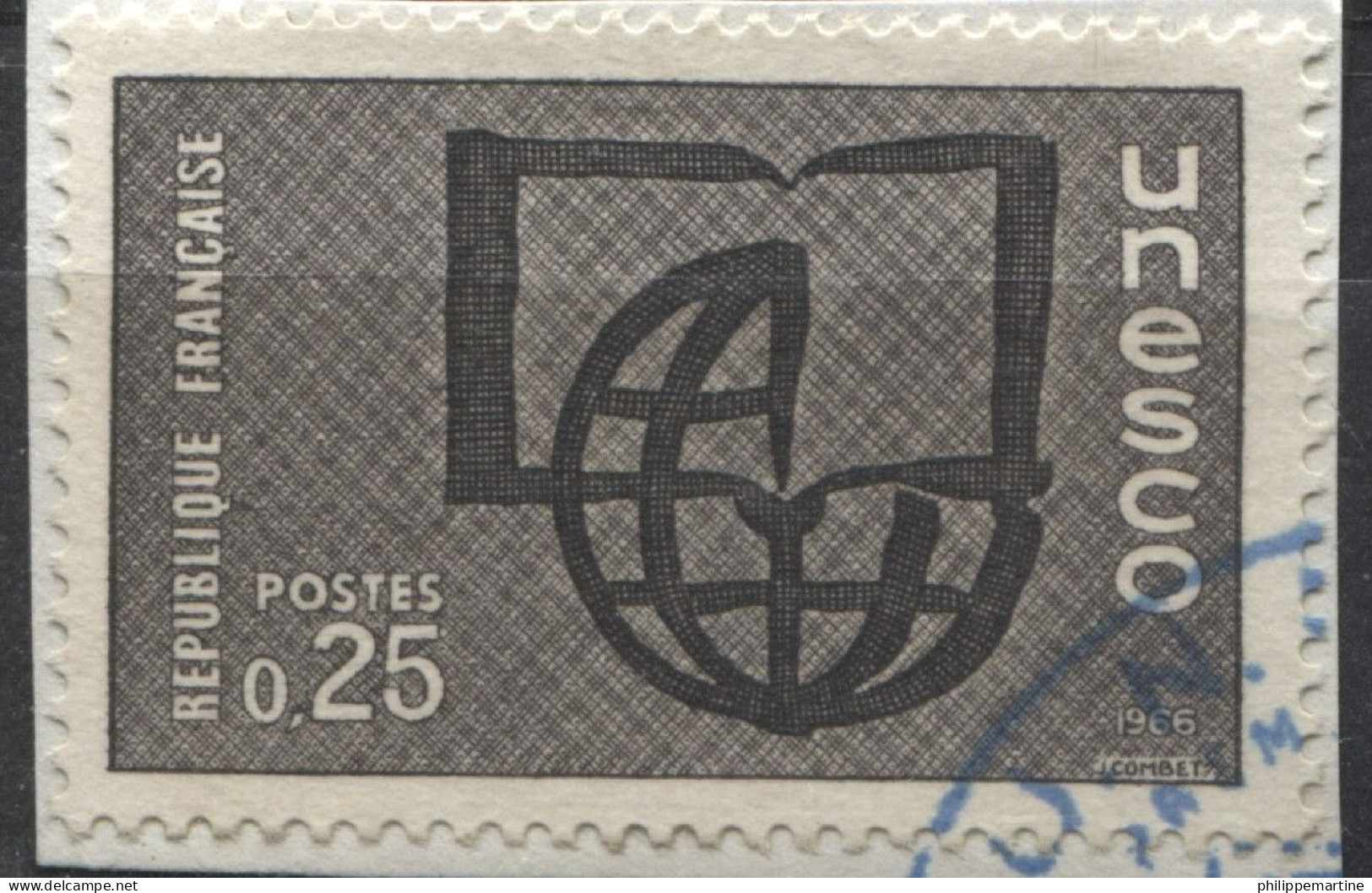 France 1966 - Service YT 36 (o) Sur Fragment - Usati