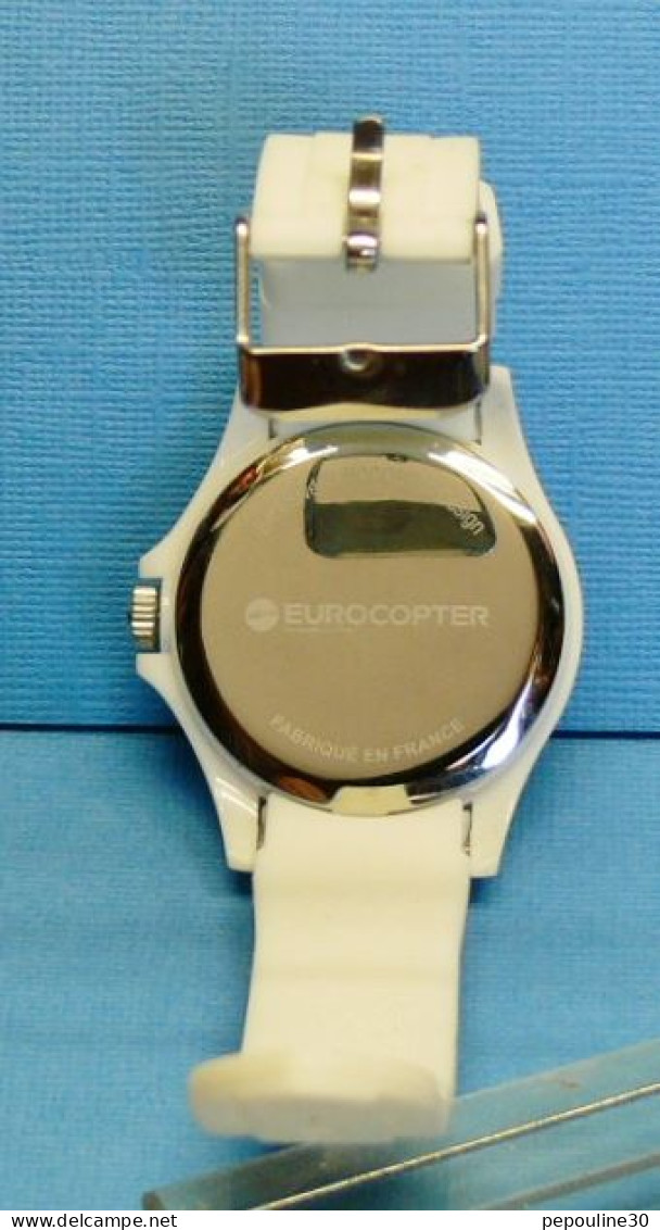  ** MONTRE EXCLUSIVE " EUROCOPTER " DESIGN AN EADS COMPANY / FABRIQUE EN FRANCE / EN FONCTIONNENEMT - (PILE NEUVE)