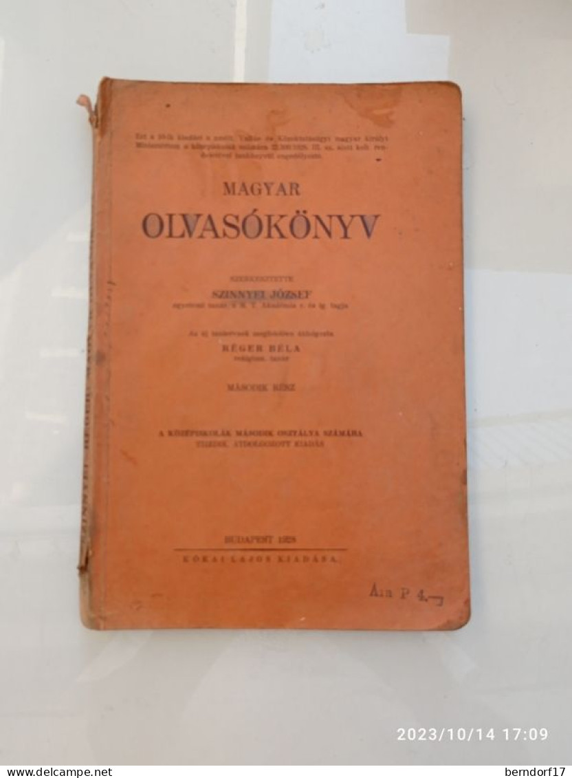 MAGYAR - OLVASOKONYV - Scolaires