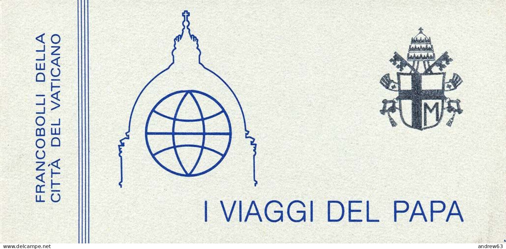 VATICANO - VATICAN - 1984 - Libretto I Viaggi Del Papa - L2 - Nuovo - Carnets