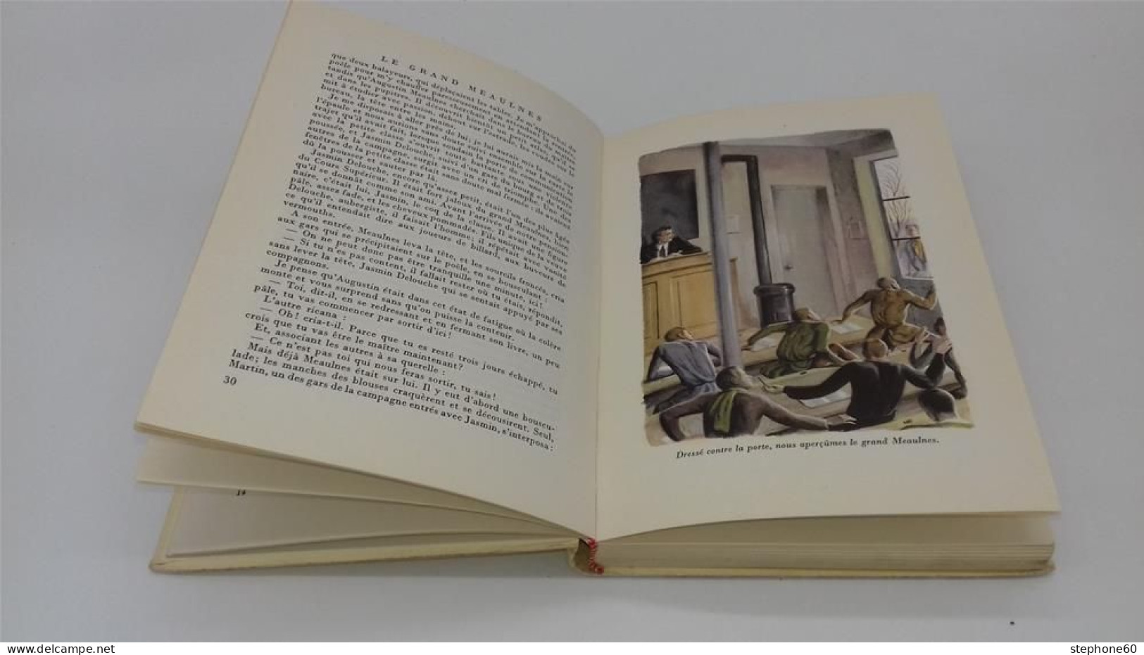 998 - (445) Le Grand Meaulnes - Alain Fournier - C. Delaunay 1959 - Rouge Et Or - Hachette