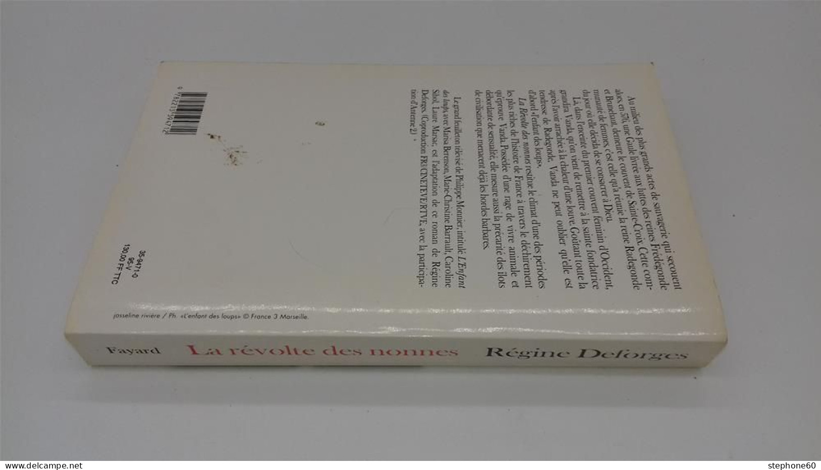 998 - (91) La Revolte Des Nonnes Poitiers 576 - Régine Deforges - Fayard