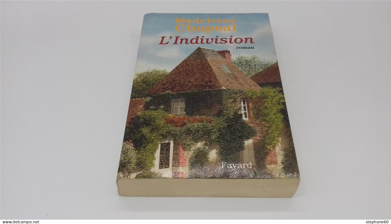 998 - (25) L'indivision - Madeleine Chapsal - Fayard