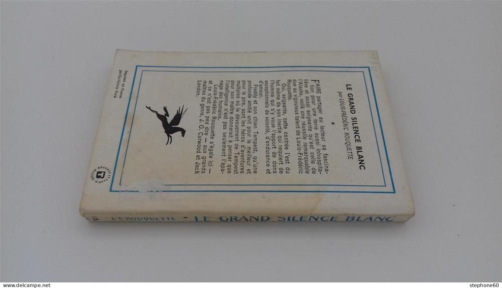 999 - (569) Le Grand Silence Blanc - L. F. Rouquette - Bibliotheque De La Jeunesse 1921 - Bibliothèque De La Jeunesse