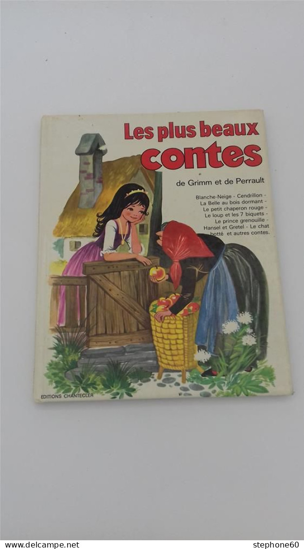 999 - (555) Les Plus Beau Contes De Grimm Et De Perault - 1974 - Contes