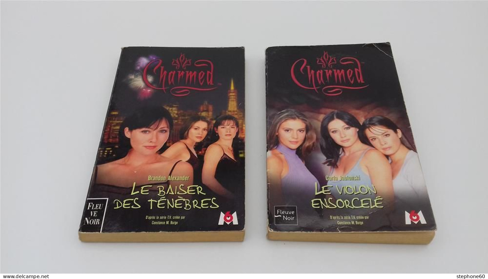 999 - (417) Lot 2 Livres - Charmed - Fleuve Noir - Loten Van Boeken