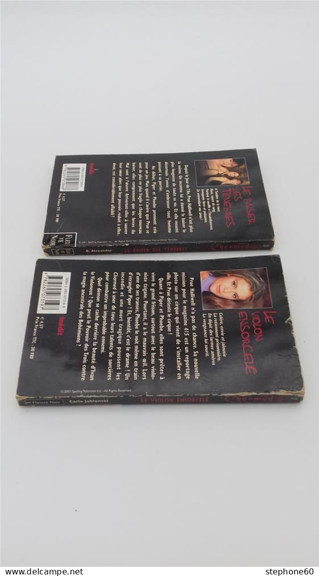 999 - (417) Lot 2 Livres - Charmed - Fleuve Noir - Lots De Plusieurs Livres