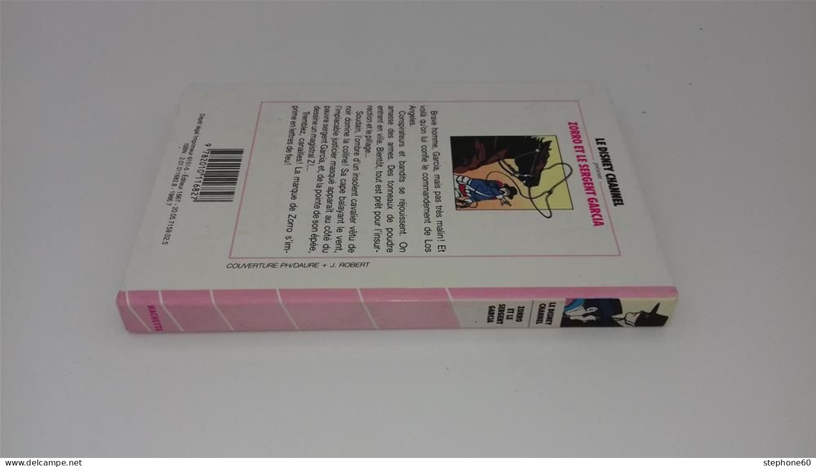 999 - (381) Zorro Et Le Sergent Garcia - Disney - Bibliotheque Rose - Bibliotheque Rose