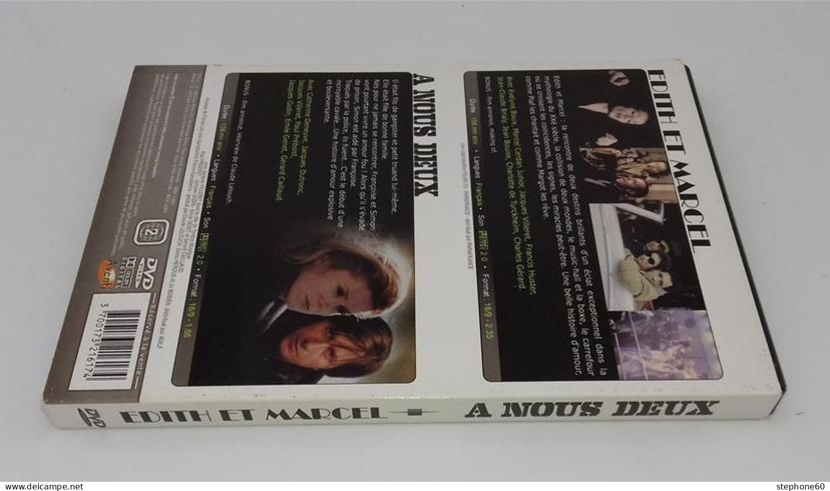 999 - (355) Edith Et Marcel - Edition Double DVD - Catherine Deneuve - Jacques Dutronc - Konzerte & Musik