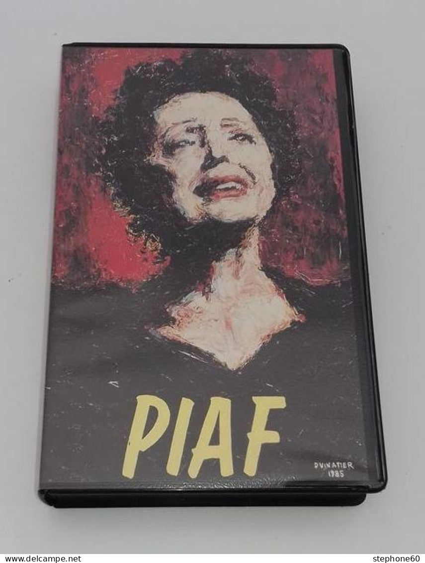 999 - (353) K7 Video - Edith Piaf - Conciertos Y Música