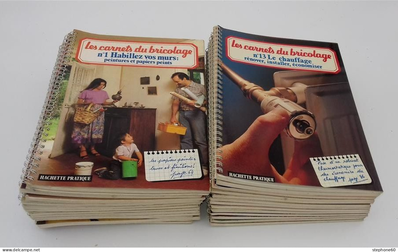 999 - (347) Lot De 25 Livres - Les Carnets Du Bricolage - Lots De Plusieurs Livres