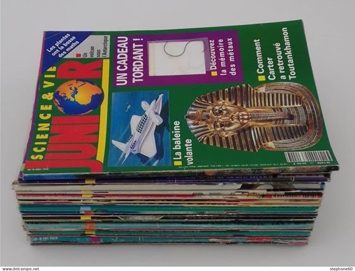 999 - (43) Lot De 20 Science & Vie Junior Vers Année 1991 à 1994 ( Livre ) - Lots De Plusieurs Livres