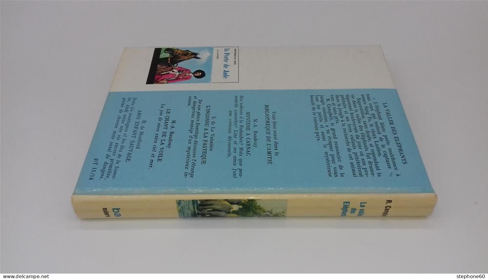 999 - (689) La Vallée Des Elephants - R. CAMPBELL - 1960 - Bibliotheque De L'amitié - Bibliotheque De L'Amitie