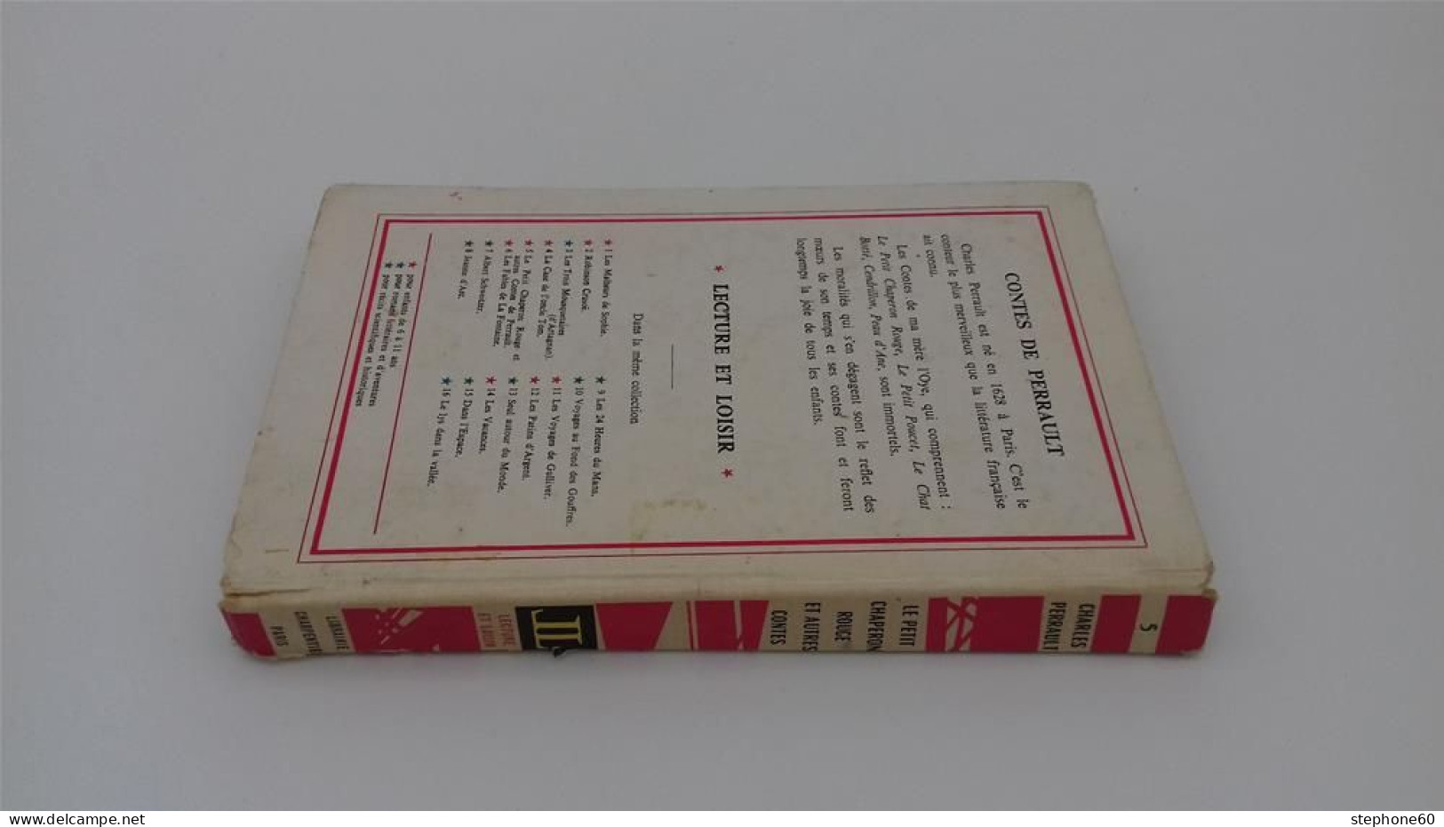 999 - (617) Le Petit Chaperon Rouge - Charles Perrault 1959 - Lecture Et Loisirs - Märchen