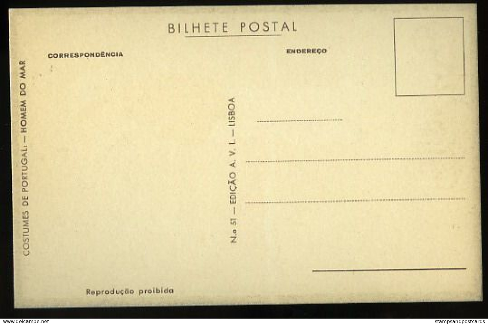 Portugal Costa Da Caparica Almada Types Régionales Carte Postale C. 1940 Regional Customs Postcard - Setúbal