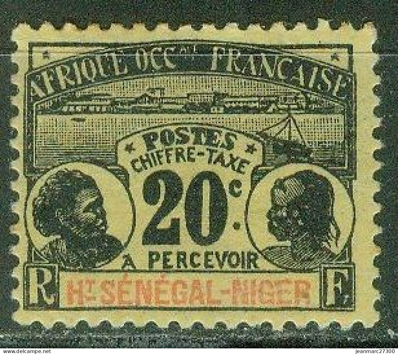 COLONIES FRANCAISES - HAUT SENEGAL ET NIGER - Poste Yt N°4 Taxe Neuf * - Other & Unclassified