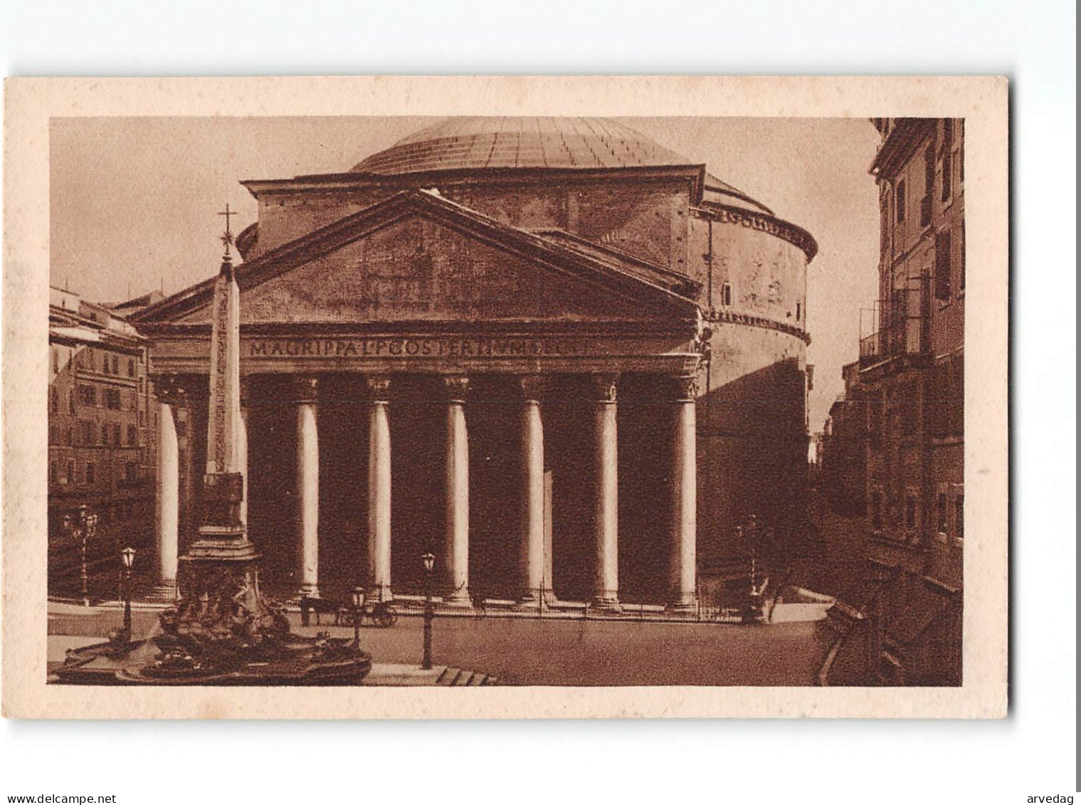 X1031 ROMA IL PANTHEON - Panteón