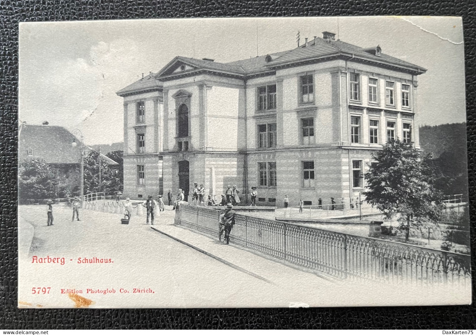 Aarberg - Schulhaus Belebt 1907 - Aarberg