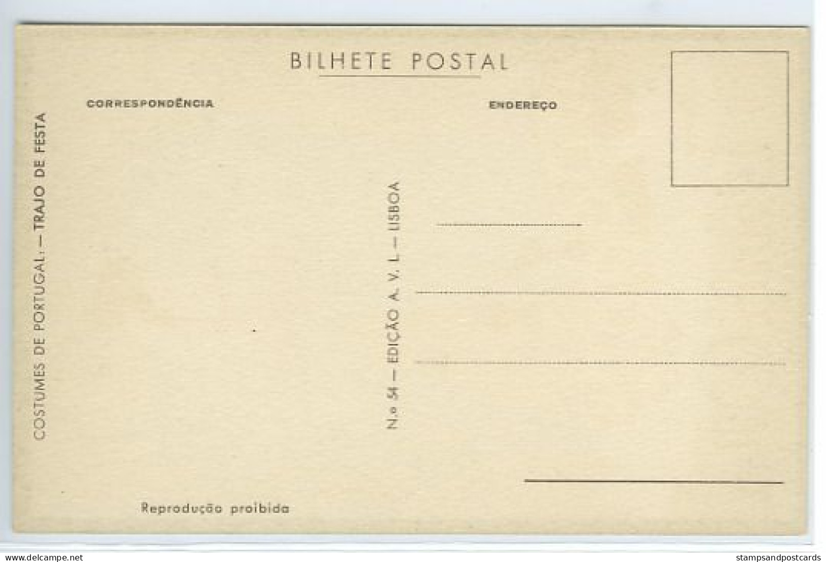 Portugal Beira Alta Viseu Types Régionales Carte Postale C. 1940 Regional Customs Postcard - Viseu