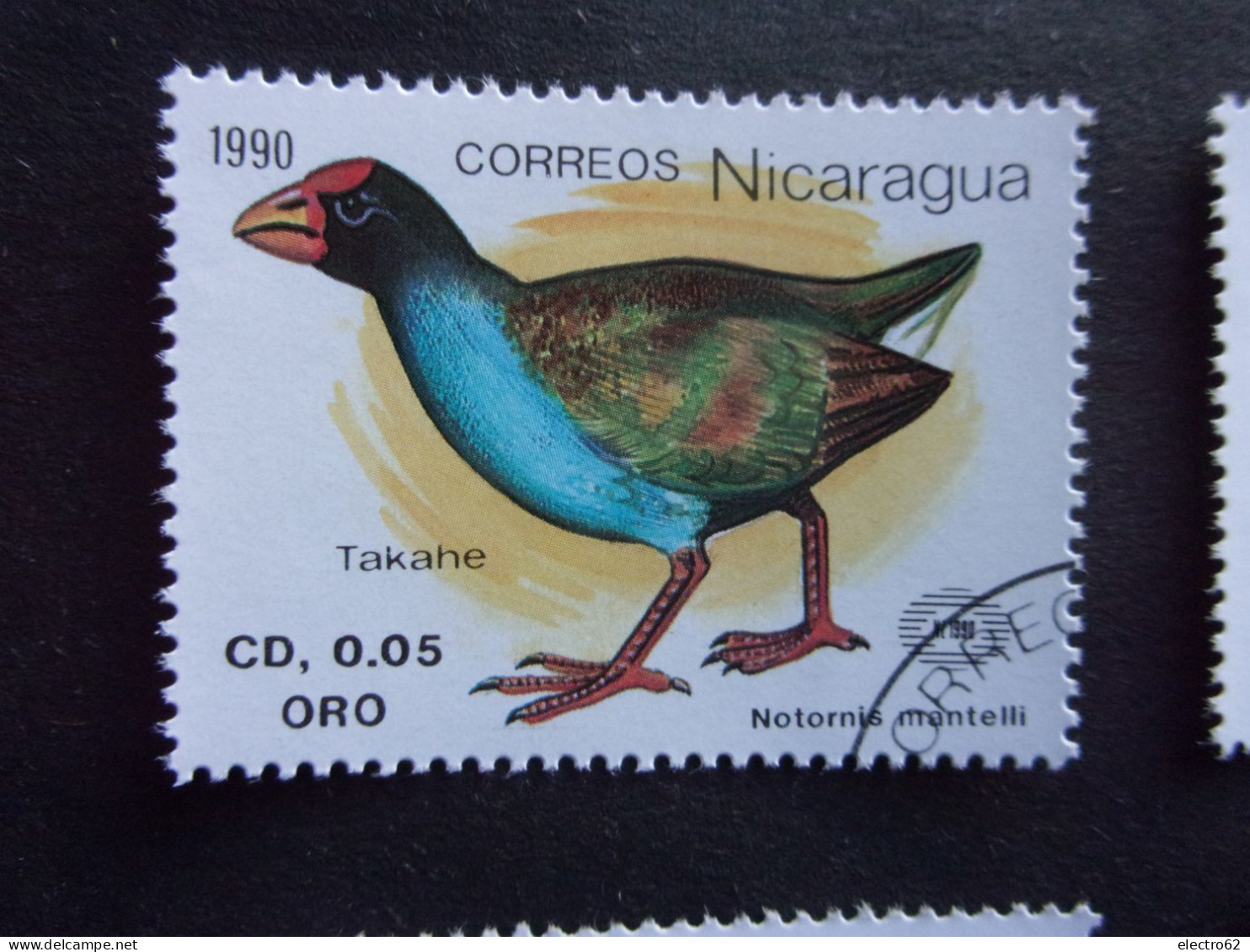 Nicaragua Oiseau Exposition Philatélique Nouvelle-Zélande 90 Bird Vogel Oiseaux Uccello Pájaro Ptak Kuba Fugler Vögel - Kiwi's