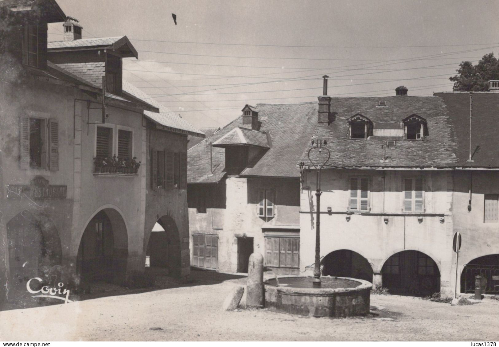 74 / ALBY SUR CHERAN / PLACE DU TROPHEE / CPSM 1955 - Alby-sur-Cheran