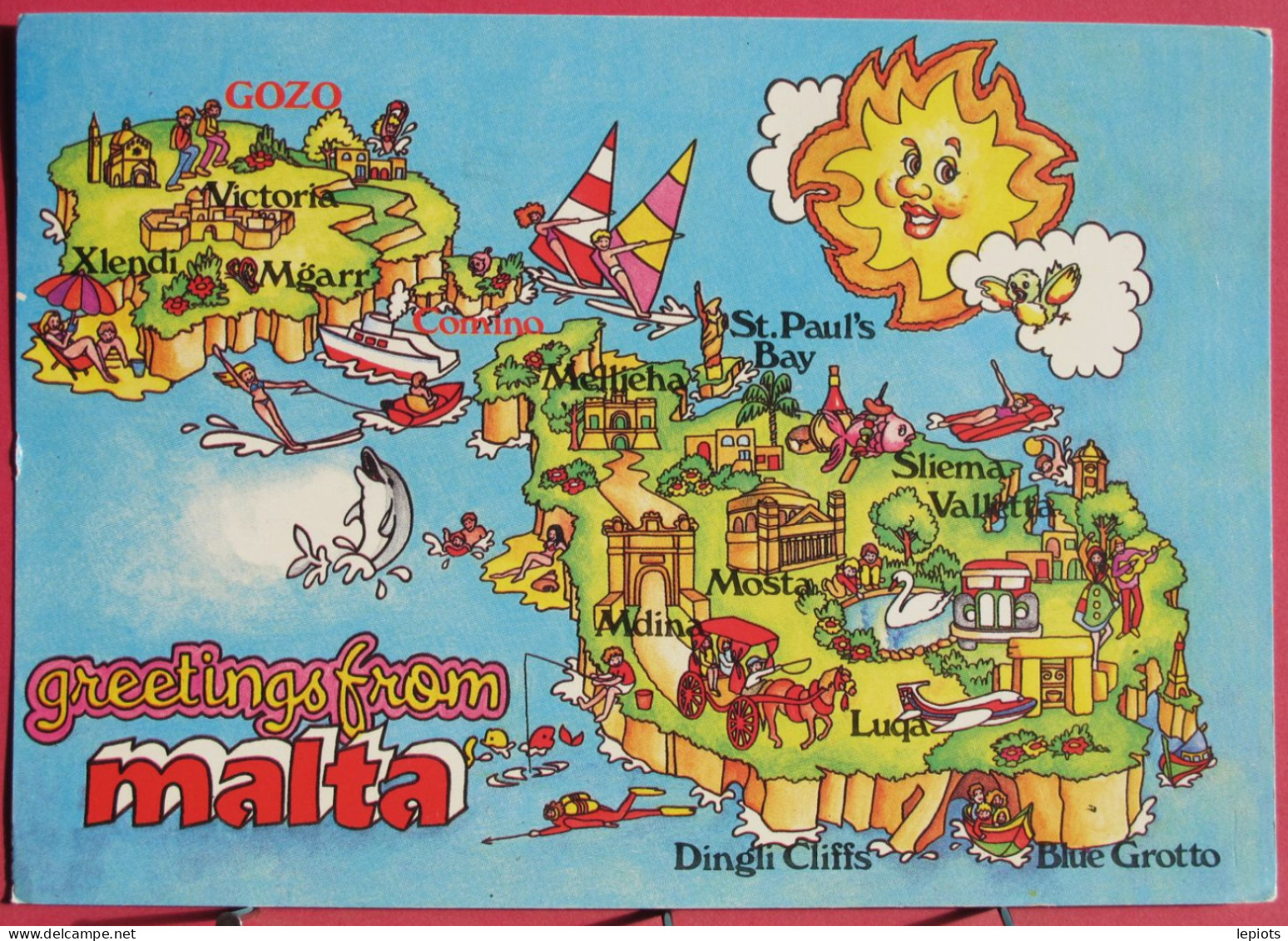 Malte - The Maltese Islands - Joli Timbre - Malte