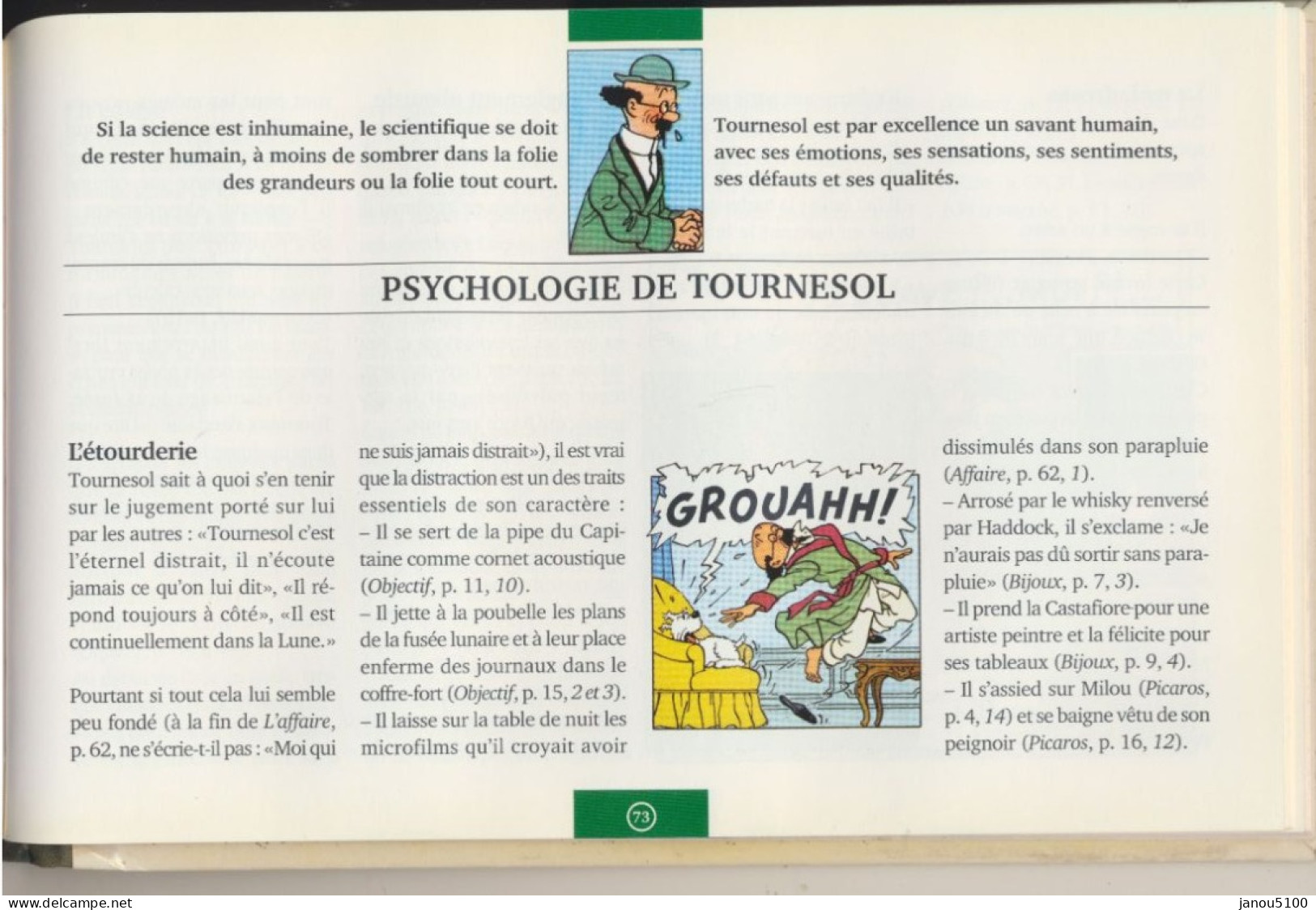 BD.  FRANCAIS  ( AUTOUR  DE TINTIN)  LE TOURNESOL  ILLUSTRE  ALBERT ALGOUD      1994     CASTERMAN. - Hergé