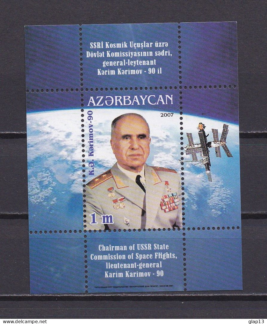 AZERBAIDJAN 2007 BLOC N°75 NEUF** ESPACE - Azerbaïjan